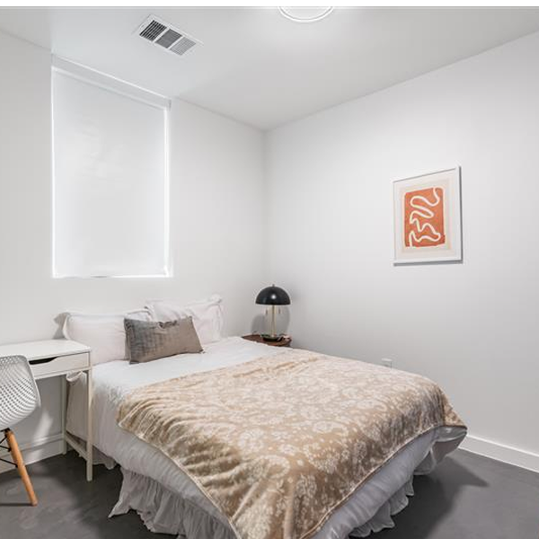Cozy community lounge area